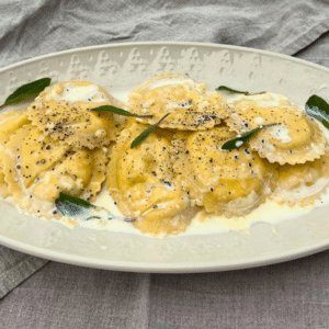 Ost och torkade tomater Panzerotti - kulturspannmål